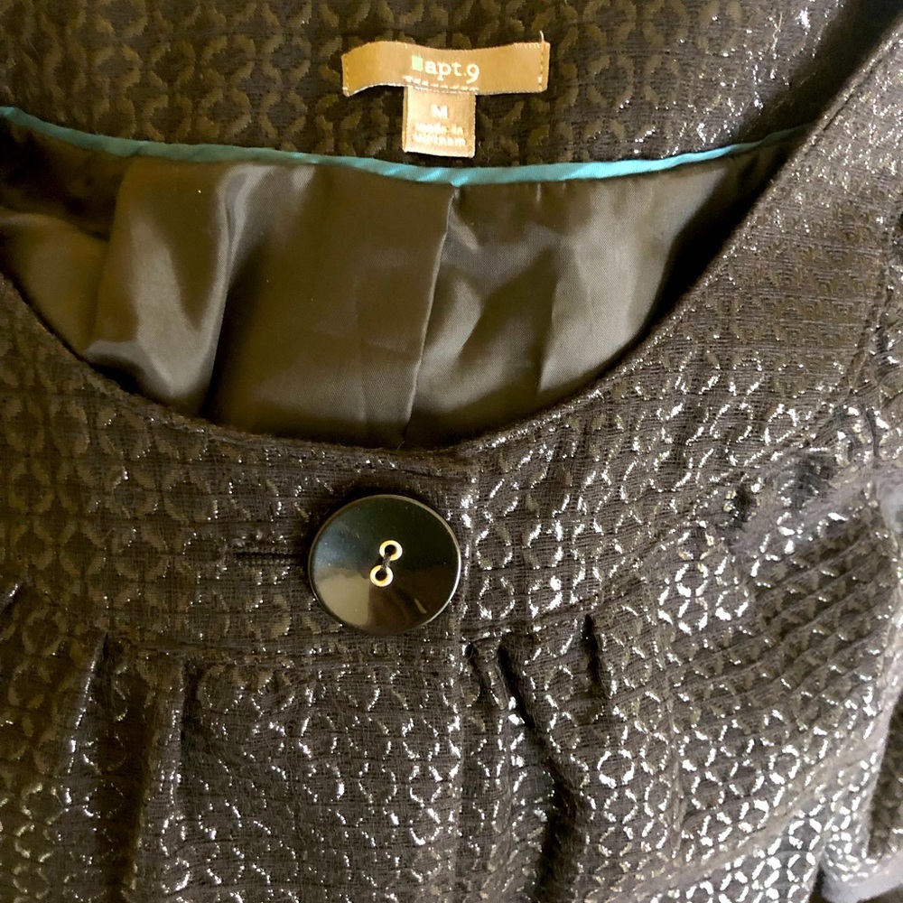 Swing jacket for a dressy event